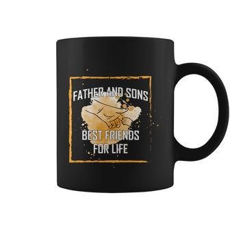 Father And Sons Best Friends For Life Fathers Day Gifts Graphic Design Printed Casual Daily Basic Coffee Mug - Thegiftio UK