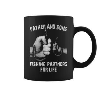 Father & Sons - Fishing Partners Coffee Mug - Seseable