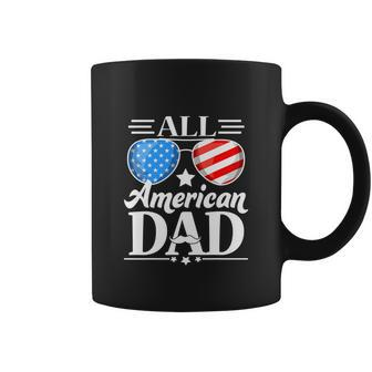 Fathers Day All American Patriot Usa Dad Coffee Mug - Thegiftio UK