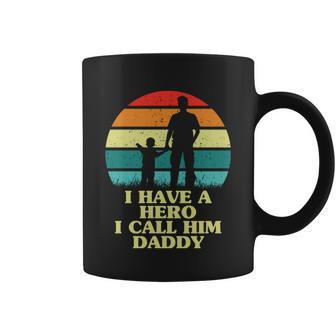 Fathers Day Fathers Day Best Dad Ever Retro Sunset Fathers Day Coffee Mug - Thegiftio UK