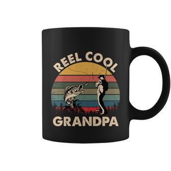 Fathers Day Gift Grandpa Fishing Reel Cool Grandpa Daddy Funny Gift Coffee Mug - Thegiftio UK