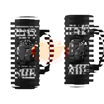Feast Mode American Football Turkey Thanksgiving Coffee Mug - Thegiftio