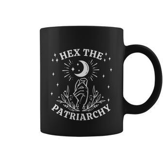 Feminist Witch Hex The Patriarchy Coffee Mug - Monsterry