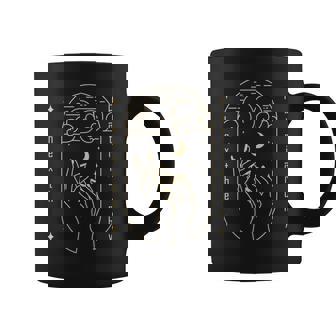Feminist Witch Womens Rights Are Human Rights Coffee Mug - Thegiftio