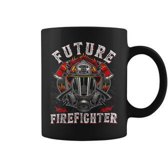 Firefighter Funny Future Firefighter Thin Red Line Firefighting Lover Coffee Mug - Seseable