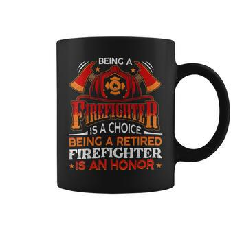 Firefighter Funny Gift Heroic Fireman Gift Idea Retired Firefighter V2 Coffee Mug - Seseable