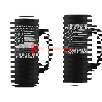 Firefighter Proud Firefighter Grandpa Of A Hero Fireman Grandpa Coffee Mug - Seseable