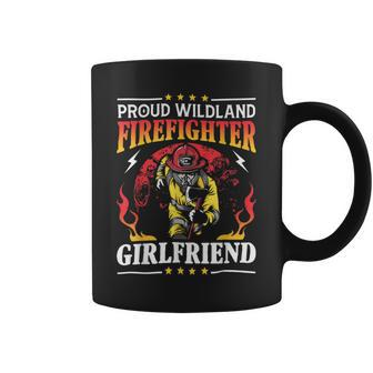 Firefighter Proud Wildland Firefighter Girlfriend Gift Coffee Mug - Seseable