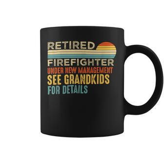Firefighter Retired Firefighter Funny Retirement Fun Saying Coffee Mug - Seseable