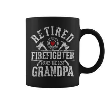 Firefighter Retired Firefighter Makes The Best Grandpa Retirement Gift Coffee Mug - Seseable