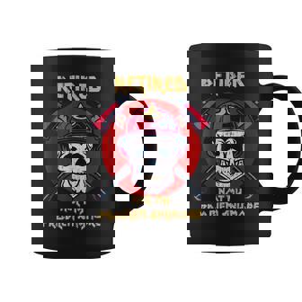 Firefighter Retired Fireman Funny Retirement Proud Firefighter Coffee Mug | Seseable CA