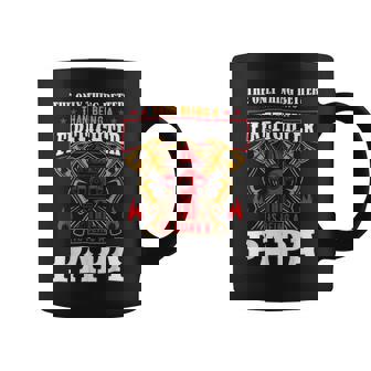 Firefighter The Only Thing Better Than Being A Firefighter Being A Papa Coffee Mug - Seseable