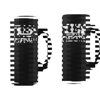 Firefighter Tulsa Firefighter Dad Proud Firefighter Fathers Day Coffee Mug - Seseable