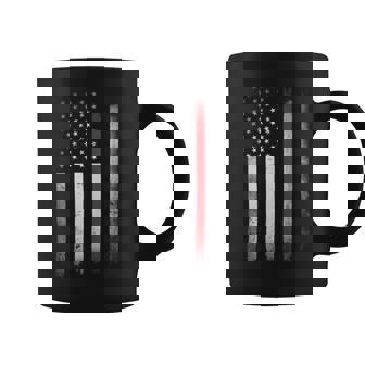 Firefighter Us Firefighter Usa Practice Flag American Fire Fighter V2 Coffee Mug - Seseable