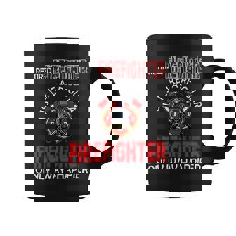 Firefighter Vintage Retired Firefighter Definition Only Happier Retire V2 Coffee Mug - Seseable