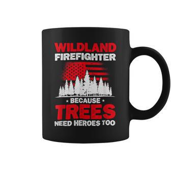 Firefighter Wildland Firefighter Hero Rescue Wildland Firefighting V2 Coffee Mug - Seseable