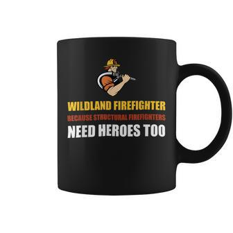 Firefighter Wildland Firefighter Smokejumper Fire Eater_ V2 Coffee Mug - Seseable