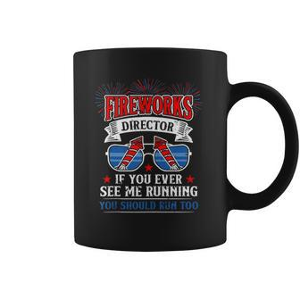 Fireworks Director Funny 4Th Of July For Men Patriotic Coffee Mug | Mazezy