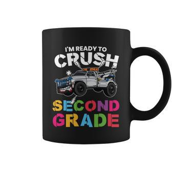 First Day Of School Ready To Crush 2Nd Grade Back To School Coffee Mug - Monsterry DE