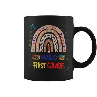 First Grad School Hallo First Grade Funny School Gift Coffee Mug - Thegiftio UK
