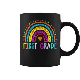 First Grade Rainbow Girls Boys Teacher Team 1St Grade Squad V3 Coffee Mug - Seseable
