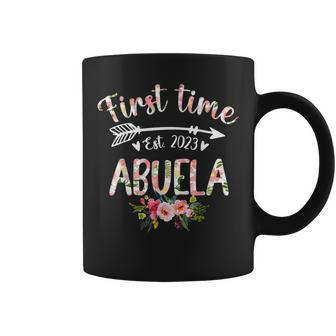 First Time Abuela Est 2023 Promoted To New Abuela Coffee Mug - Thegiftio UK