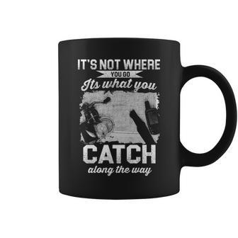 Fishing - What You Catch Coffee Mug - Seseable