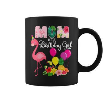 Flamingo Birthday Mom Of The Birthday Girl Flamingo Birthday Coffee Mug - Thegiftio UK