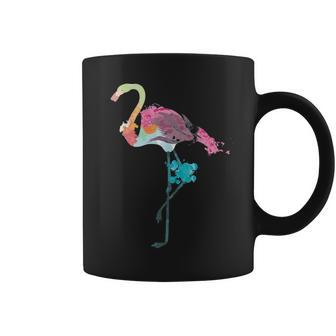 Flamingo Watercolor Art 4 Graphic Design Printed Casual Daily Basic Coffee Mug - Thegiftio UK