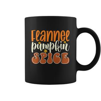 Flannel Pumpkin Spice Flower Vintage Autumn Vibes Graphic Design Printed Casual Daily Basic Coffee Mug - Thegiftio UK