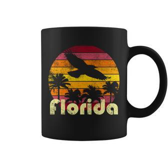 Florida Retro Sunset Coffee Mug - Monsterry