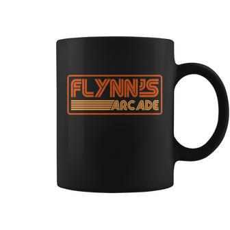 Flynns Arcade Vintage Retro 80S Logo Coffee Mug - Monsterry UK