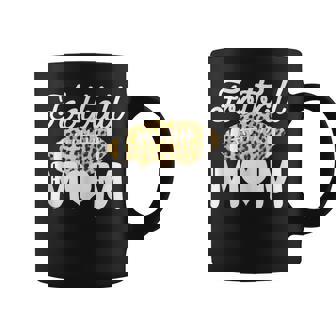 Football Mom Game Day Leopard Funny Football Lovers Coffee Mug - Thegiftio UK