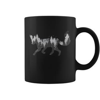 Forest Fox Animal Coffee Mug - Monsterry