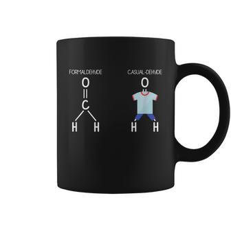 Formaldehyde Casualdehyde Chemistry Coffee Mug - Monsterry