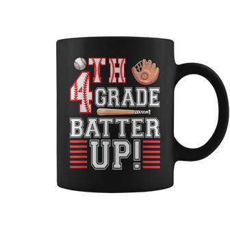 Fourth Grade Back To School 4Th Grade Batter Up Baseball Coffee Mug - Thegiftio UK