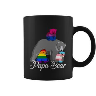 Free Dad Hugs Proud Papa Bear Lgbt Gay Pride Lgbtq Funny Gift Coffee Mug - Monsterry DE