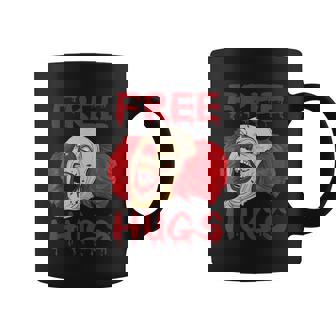 Free Hugs Halloween Evil Killer Scary Clown Horror Gift Graphic Design Printed Casual Daily Basic Coffee Mug - Thegiftio