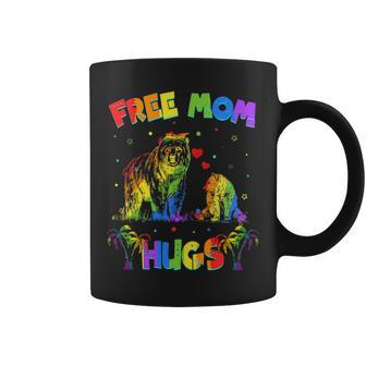 Free Mom Hugs Bear Lgbt Pride Gift Coffee Mug - Thegiftio UK