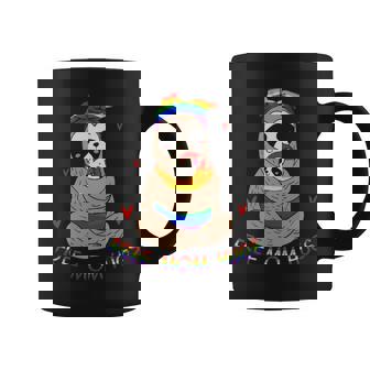 Free Mom Hugs Cute Sloth Lgbt Rainbow Gay Pride Coffee Mug - Thegiftio UK