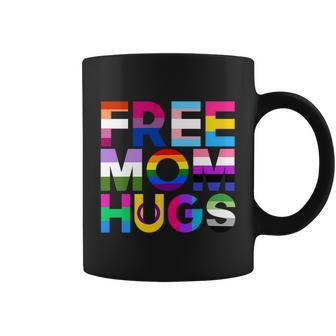 Free Mom Hugs Great Gift Rainbow Lgbtq Lgbt Pride Month Meaningful Gift Coffee Mug - Thegiftio UK