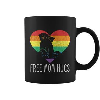 Free Mom Hugs Mama Bear Proud Mother Parent Pride Lgbt Mom Cute Gift Coffee Mug - Thegiftio UK