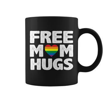 Free Mom Hugs Pride Tshirt Coffee Mug - Monsterry CA
