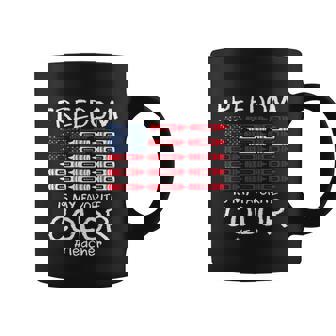 Freedom America Favorite Color Teacher July Independence Day Cute Gift Coffee Mug - Thegiftio