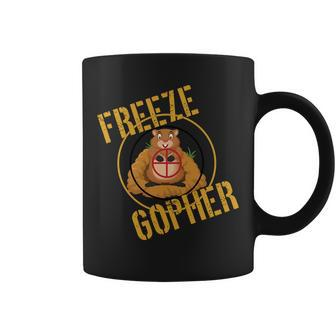 Freeze Gopher Tshirt Coffee Mug - Monsterry DE