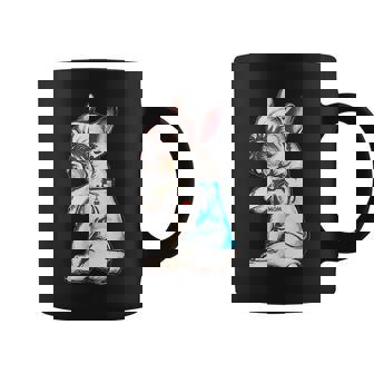 French Bulldog Tattoo I Love Mom Funny Dog Mothers Day Coffee Mug - Thegiftio