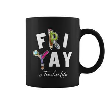 Frigiftyay Funny Teacher Life Weekend Back To School Funny Gift Meaningful Gift Coffee Mug - Monsterry