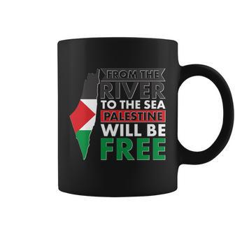 From The River To The Sea Palestine Will Be Free Tshirt Coffee Mug - Monsterry DE