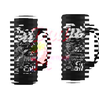 Fruit Lovers Dad Of The Birthday Girl Strawberry Coffee Mug - Thegiftio UK