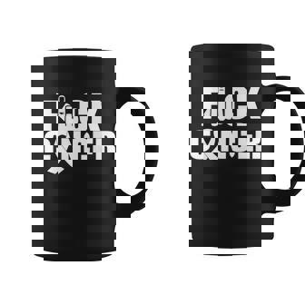 Fuck Cancer Ribbon Middle Finger Tshirt Coffee Mug - Monsterry